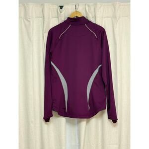 Nike Fit Dri Purple Jacket with Full Zip